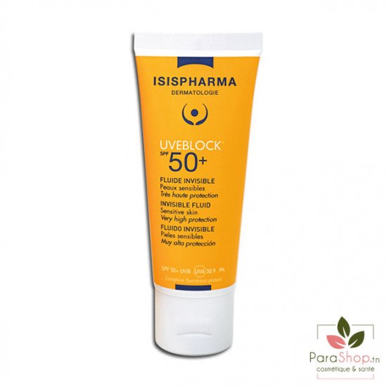 ISISPHARMA UVEBLOCK FLUIDE INVISIBLE SPF50+ 