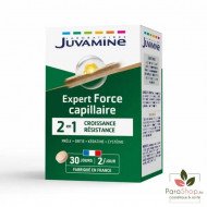JUVAMINE EXPERT FORCE CAPILLAIRE 2EN1 60 COMPRIMES