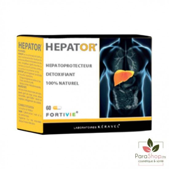 KERAVEL HEPATOR 60 Gelules