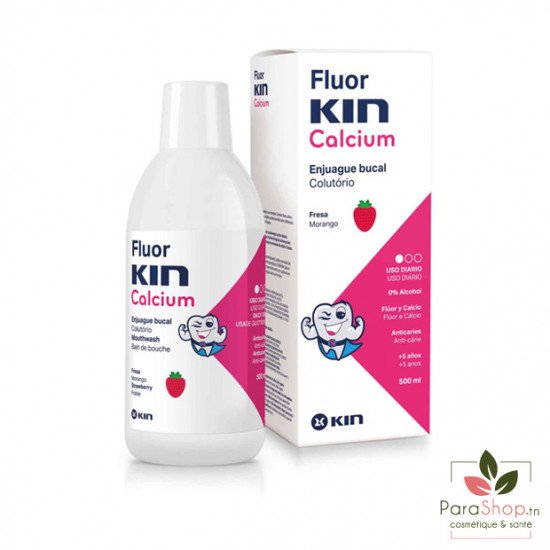 KIN FLUORKIN CALCUIM BAIN DE BOUCHE 5000ML