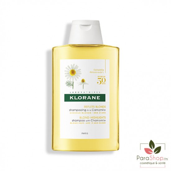 Klorane Shampooing à la Camomille Reflets Blonds 200ML