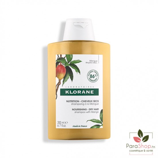 KLORANE Shampooing à la Mangue 200ML