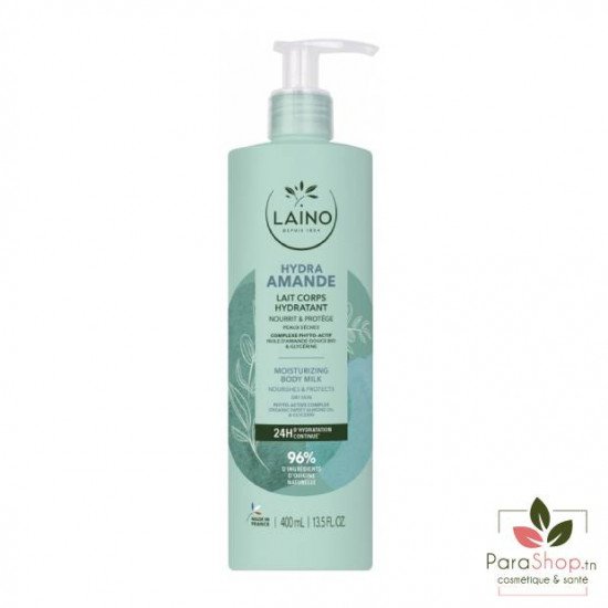 LAINO LAIT CORPS HYDRATANT AMANDE DOUCE 400ML