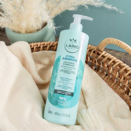 LAINO LAIT CORPS HYDRATANT AMANDE DOUCE 400ML