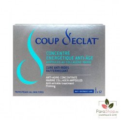 COUP D’ECLAT Concentré Énergétique au Collagène Marin - 12 AMPOULES