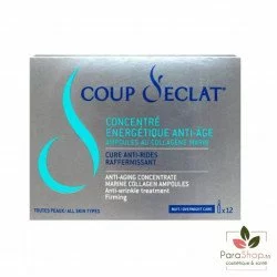 COUP D’ECLAT Concentré Énergétique au Collagène Marin - 12 AMPOULES