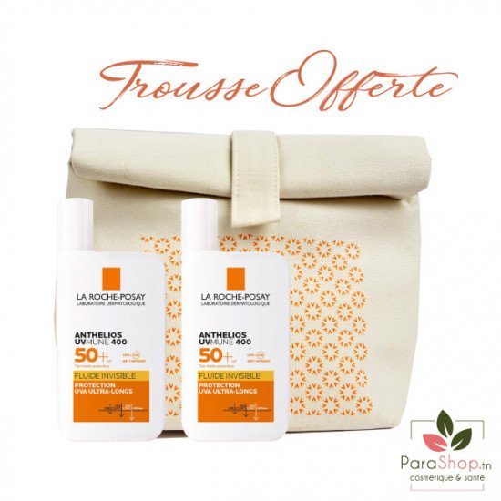 LA ROCHE POSAY ANTHELIOS PACK FLUIDE INVISIBLE SANS PARFUM SPF 50+ LA ROCHE POSAY ANTHELIOS PACK FLUIDE INVISIBLE SANS PARFUM SPF 50+