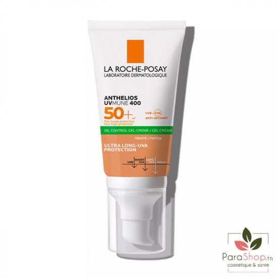 LA ROCHE POSAY ANTHELIOS UVMUNE 400 OIL CONTROL GEL CREME TEINTE SPF 50+