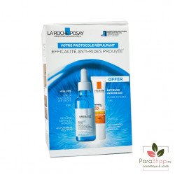 LA ROCHE POSAY COFFRET HYALU B5 SERUM + UVMUNE 400 Fluide Invisible 15ML OFFERT