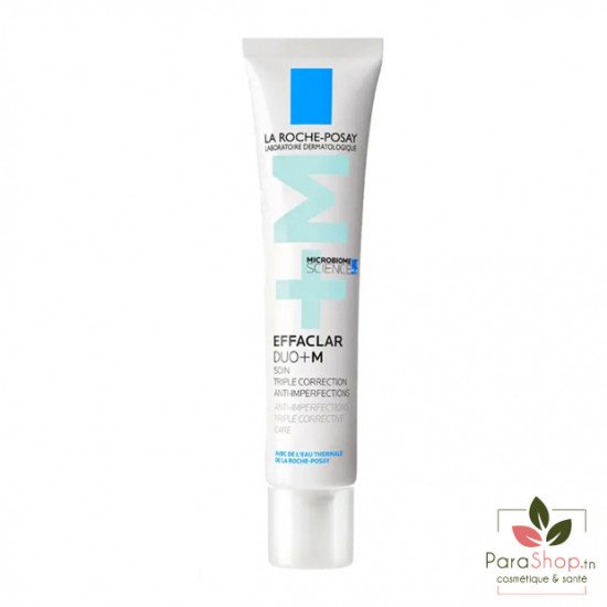 LA ROCHE POSAY EFFACLAR DUO+M SOIN TRIPLE CORRECTION ANTI IMPERFECTIONS 40ML