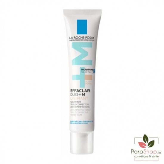 LA ROCHE POSAY EFFACLAR DUO+M UNIFIANT LIGHT 40ML LA ROCHE POSAY EFFACLAR DUO+M UNIFIANT LIGHT 40ML