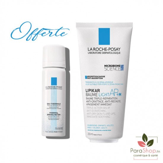 LA ROCHE POSAY PACK LIPIKAR Baume Light AP+M 200ML LA ROCHE POSAY PACK LIPIKAR Baume Light AP+M 200ML