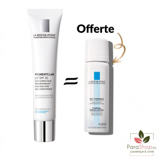 LA ROCHE POSAY PACK PIGMENTCLAR UV SPF30 + EAU THERMALE 50ML OFFERTE