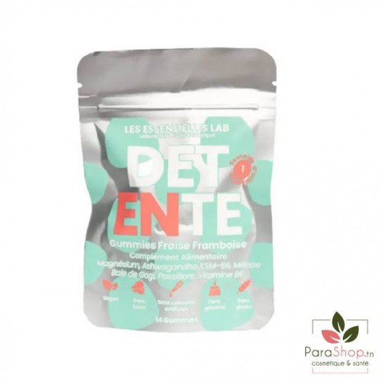 LES ESSENTIELLES LAB DETENTE GUMMIES FRAISE FRAMBOISE 14P LES ESSENTIELLES LAB DETENTE GUMMIES FRAISE FRAMBOISE 14P