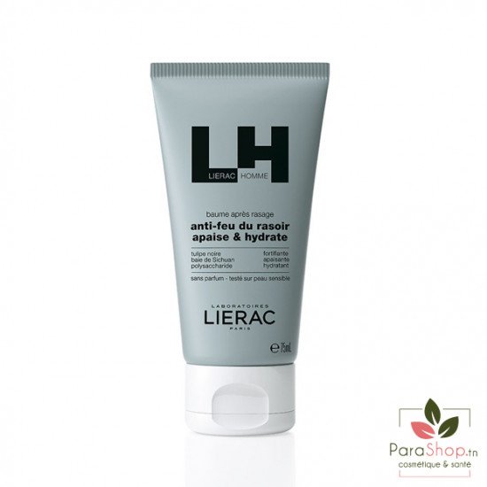 LIERAC HOMME BAUME APRES RASAGE 75ML