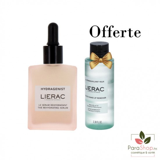 LIERAC PACK HYDRAGENIST SERUM +  L'EAU MICELLAIRE 50ML OFFERTE - 2025