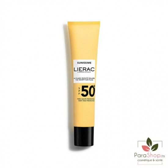 LIERAC SUNISSIME LE FLUIDE VELOUTE SOLAIRE SPF50+