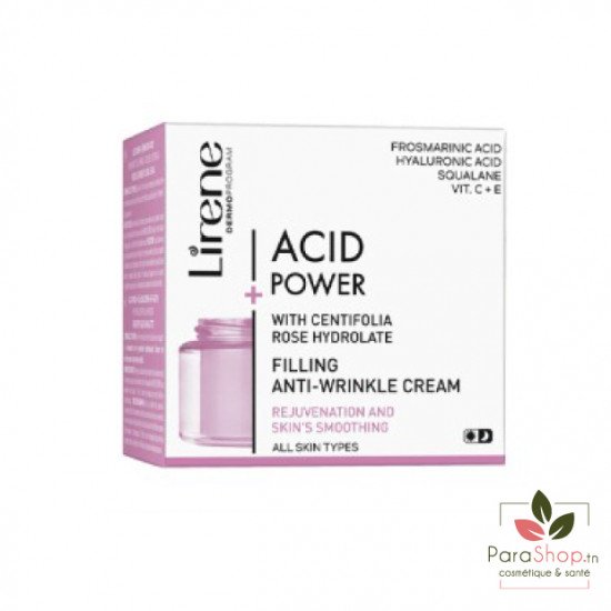 LIRENE ACID POWER CREME COMBLANTE ANTI AGE 50ML