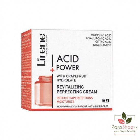 LIRENE ACID POWER CREME TONIFIANTE ET REVITALISANTE 50ML