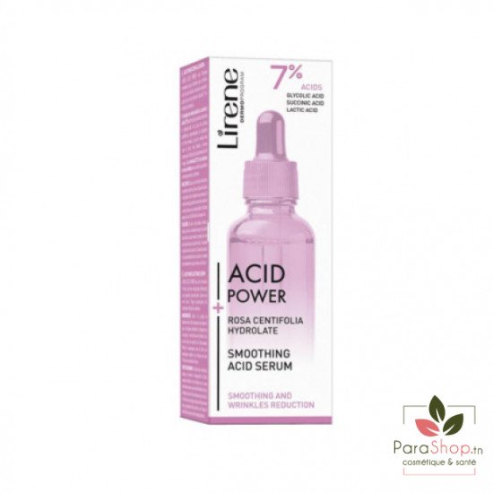 LIRENE ACID POWER SERUM LISSANT A L'EXTRAIT DE ROSE 30ML