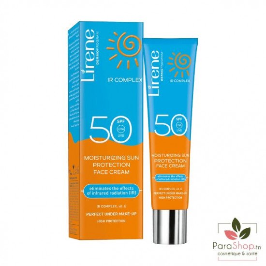 LIRENE SUN Creme Solaire Hydratante SPF50 40ML LIRENE SUN Creme Solaire Hydratante SPF50 40ML