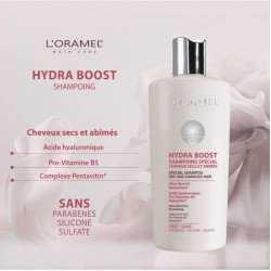 L'ORAMEL HYDRA BOOST Shampoing Cheveux Secs Et Abimes 300ML