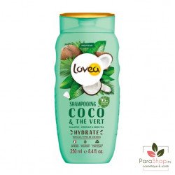 LOVEA SHAMPOOING COCO & THE VERT CHEVEUX NORMAUX 250ML	 LOVEA SHAMPOOING COCO & THE VERT CHEVEUX NORMAUX 250ML