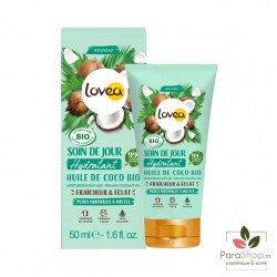 LOVEA SOIN DE JOUR HUILE DE COCO BIO 50ML LOVEA SOIN DE JOUR HUILE DE COCO BIO 50ML