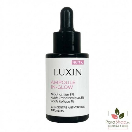 LUXIN AMPOULE IN GLOW ANTI TACHES 30ML