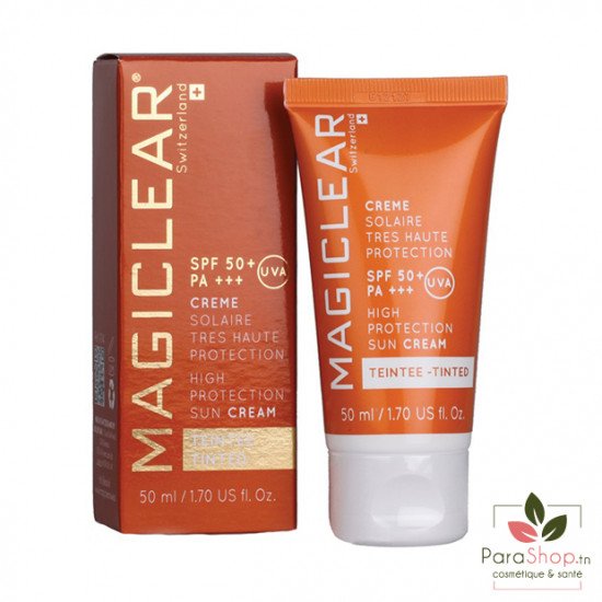 Magiclear Creme Solaire TEINTEE SPF 50+ PA+++