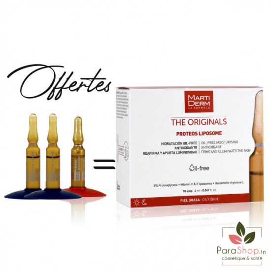 MARTIDERM The originals Proteos liposome 10 Ampoules+ Platinum MARTIDERM The originals Proteos liposome 10 Ampoules+ Platinum