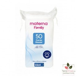 Materna 50 Coton Carrés Douceur  Materna 50 Coton Carrés Douceur