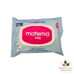 MATERNA BABY LINGETTES BLEUES FORMAT POCKET 20 MATERNA BABY LINGETTES BLEUES FORMAT POCKET 20