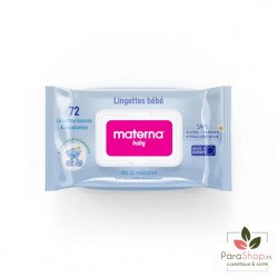 MATERNA BABY LINGETTES BLEUES x72 MATERNA BABY LINGETTES BLEUES x72
