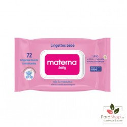 MATERNA BABY LINGETTES ROSE x72 MATERNA BABY LINGETTES ROSE x72