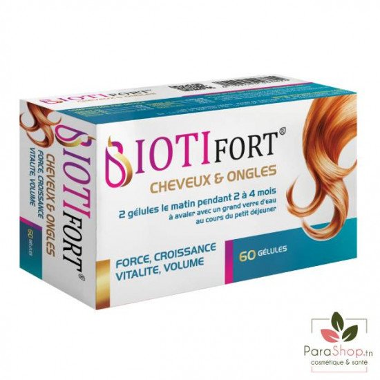 BIOTIFORT CHEVEUX & ONGLES 60 Gelules BIOTIFORT CHEVEUX & ONGLES 60 Gelules