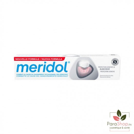 MERIDOL Dentifrice Protection Gencives & Blancheur 75ML 