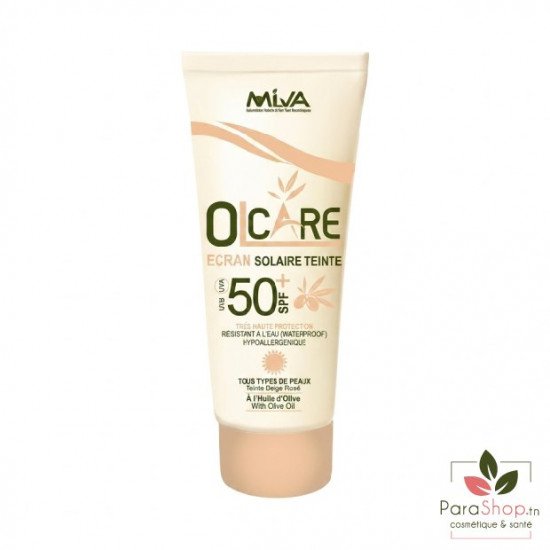 OLCARE Ecran Solaire Teinte Beige Rose SPF50+ 50ML OLCARE Ecran Solaire Teinte Beige Rose SPF50+ 50ML
