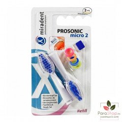 MIRADENT PROSONIC Recharge brosse à dents électrique	 MIRADENT PROSONIC Recharge brosse à dents électrique