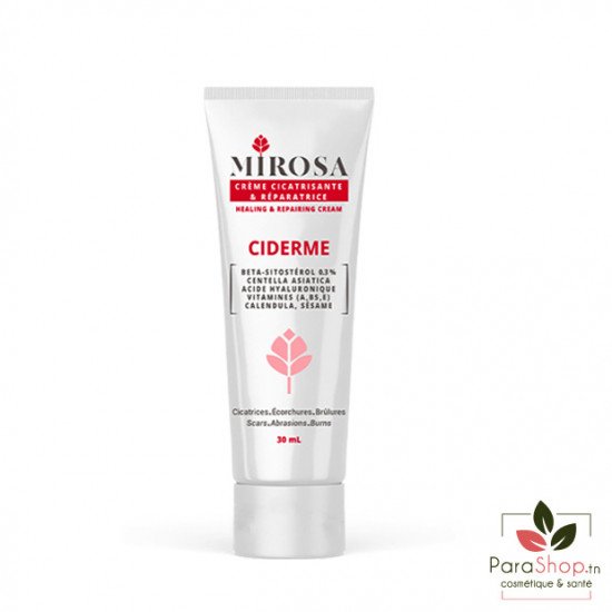 MIROSA CIDERME CREME CICATRISANTE 30ML