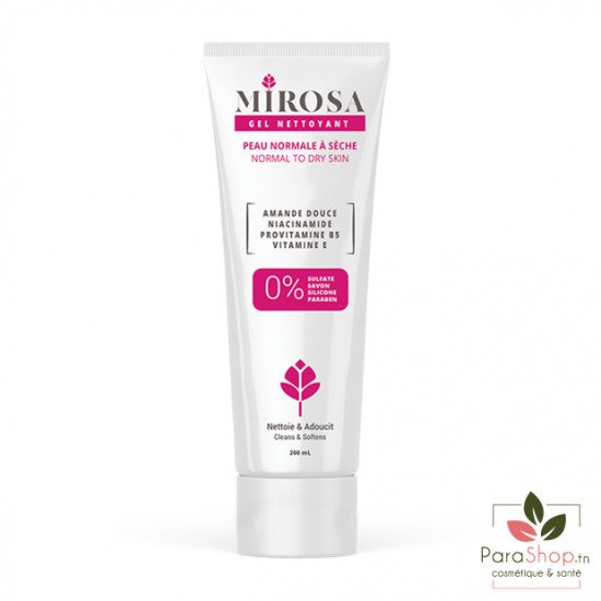 MIROSA GEL NETTOYANT PEAU NORMALE A SECHE 200ML