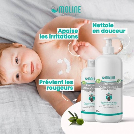 MOLINE LINIMENT OLEO CALCAIRE 200ML