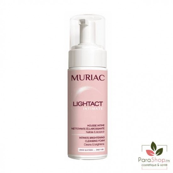 MURIAC Mousse Intime Nettoyante Eclaircissante 150ML MURIAC Mousse Intime Nettoyante Eclaircissante 150ML