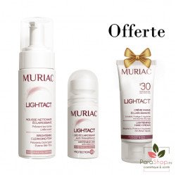 MURIAC PACK LIGHTACT MOUSSE NETTOYANTE + DEO ANTI TRANSPIRANT + CREME MAINS OFFERTE