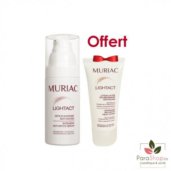 MURIAC PACK LIGHTACT SERUM INTENSIF + LOTION LACTEE 30ML OFFERTE