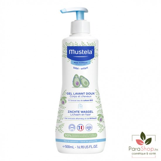 MUSTELA GEL LAVANT DOUX 500ML