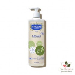 MUSTELA BIO Gel Lavant Corps et Cheveux 400ML MUSTELA BIO Gel Lavant Corps et Cheveux 400ML