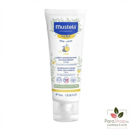 MUSTELA Creme Nourrissante au Cold Cream 40ML
