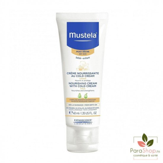 MUSTELA Crème Nourrissante au Cold Cream 40ML