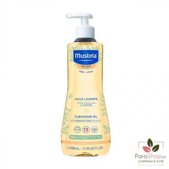 MUSTELA Huile Lavante à l'Avocat 500ML